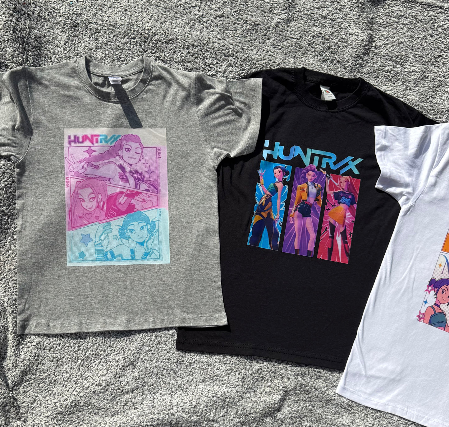 HUNTRX K-POP Demon Hunters T-Shirt – Custom Colour & Design