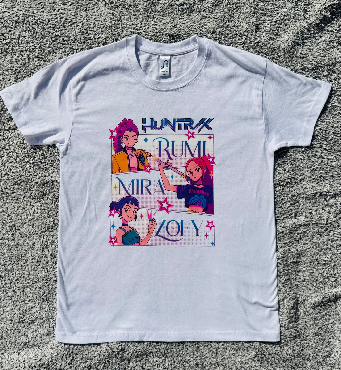HUNTRX K-POP Demon Hunters T-Shirt – Custom Colour & Design