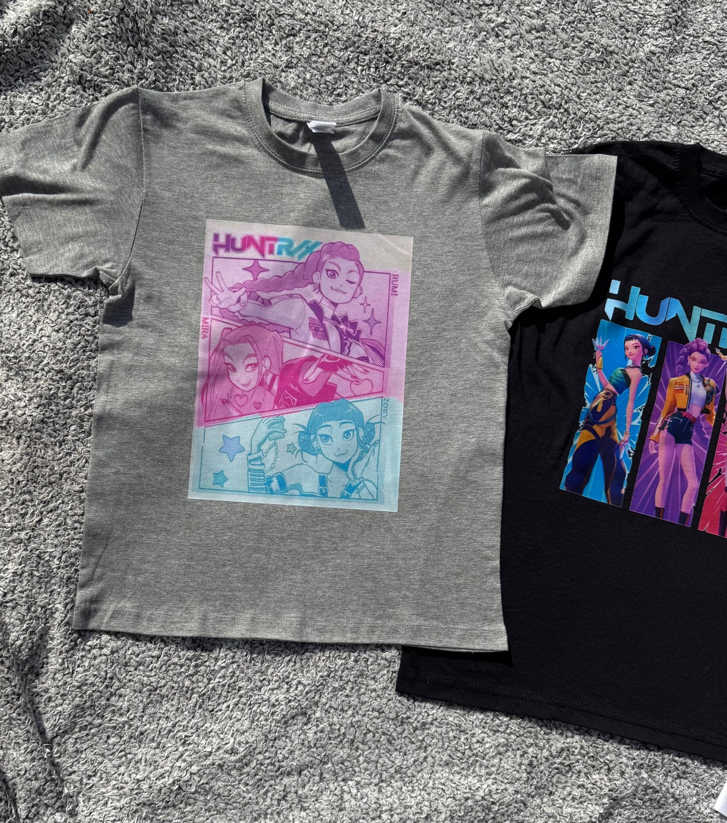 HUNTRX K-POP Demon Hunters T-Shirt – Custom Colour & Design