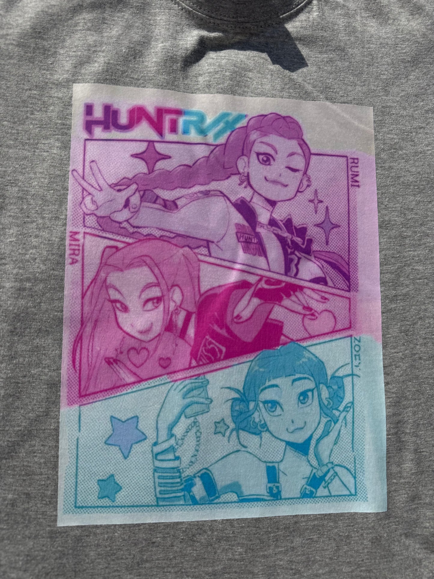 HUNTRX K-POP Demon Hunters T-Shirt – Custom Colour & Design