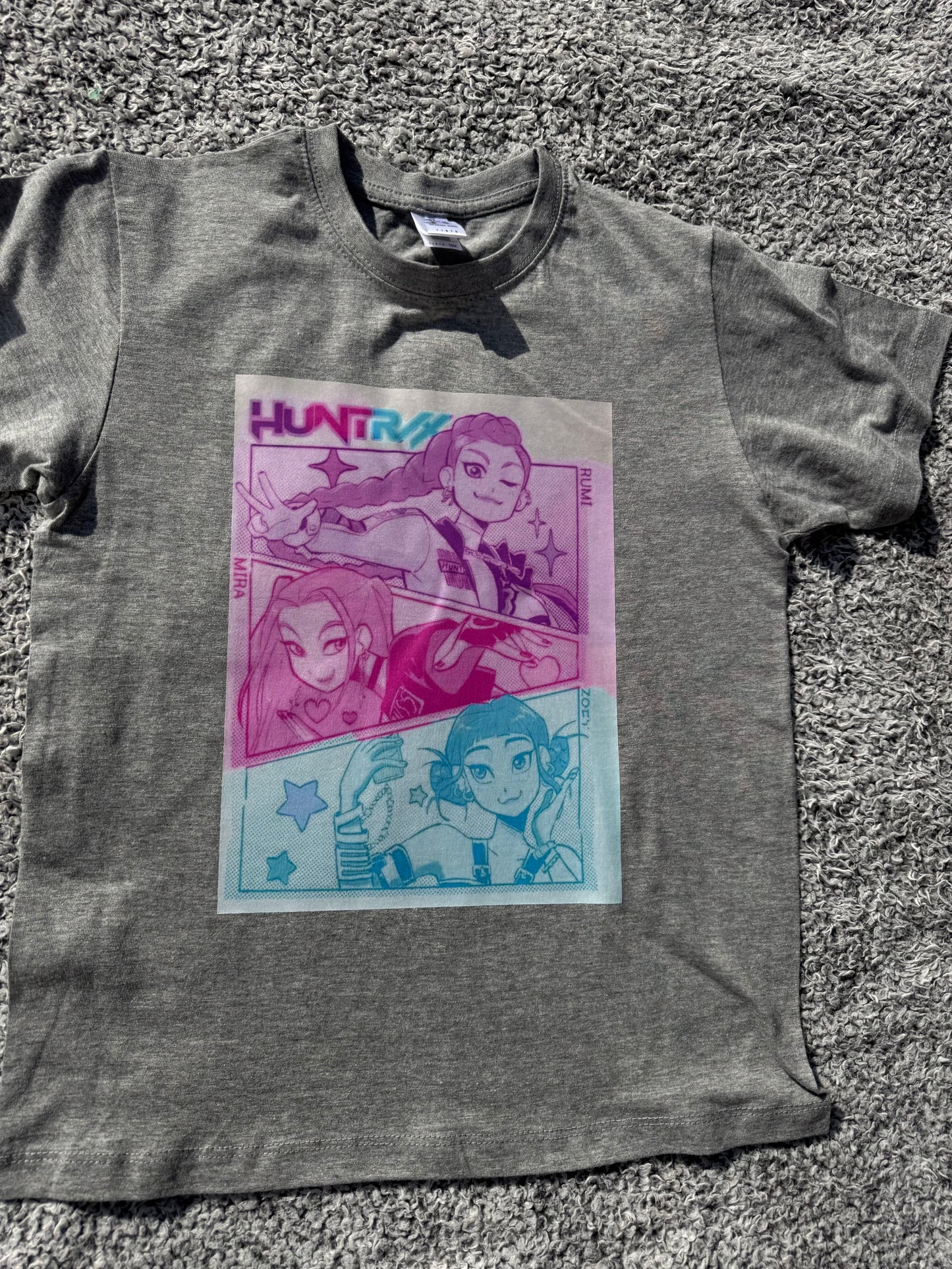 HUNTRX K-POP Demon Hunters T-Shirt – Custom Colour & Design