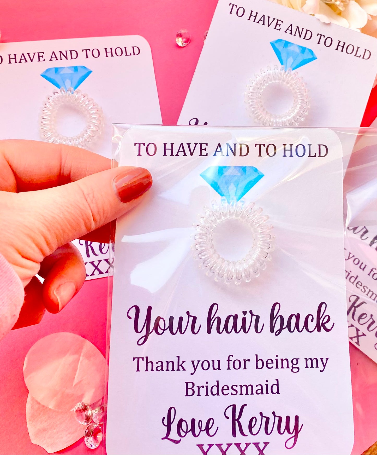 Thank you bridesmaid gift, thank you maid of honour gift, bridal party gifts, hen party gift, wedding party gift