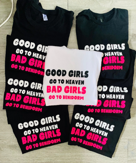 all good girls go to heaven shirt