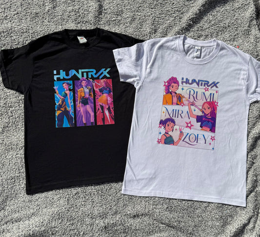 HUNTRX K-POP Demon Hunters T-Shirt – Custom Colour & Design