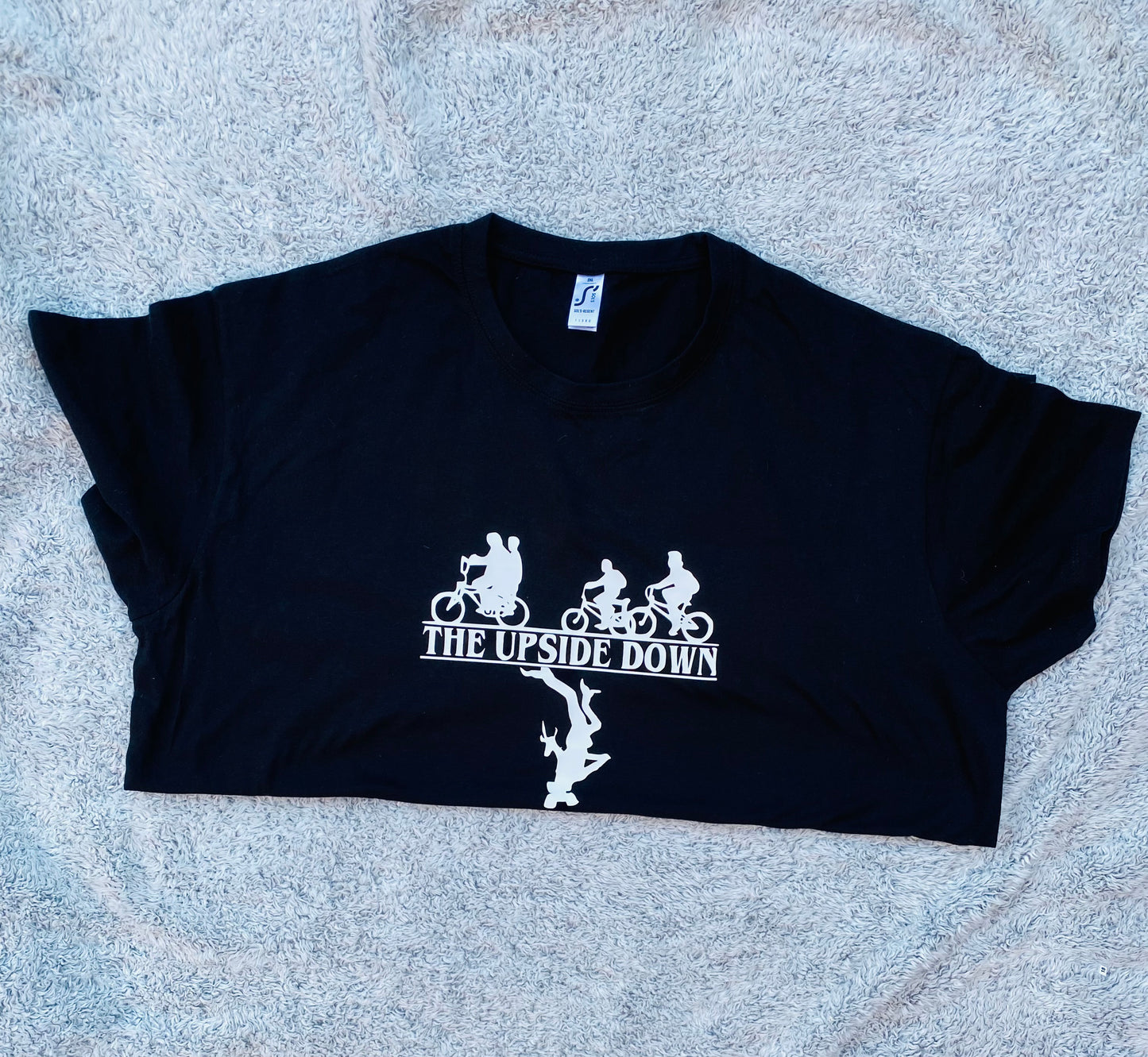 stranger things t-shirt, the upside down